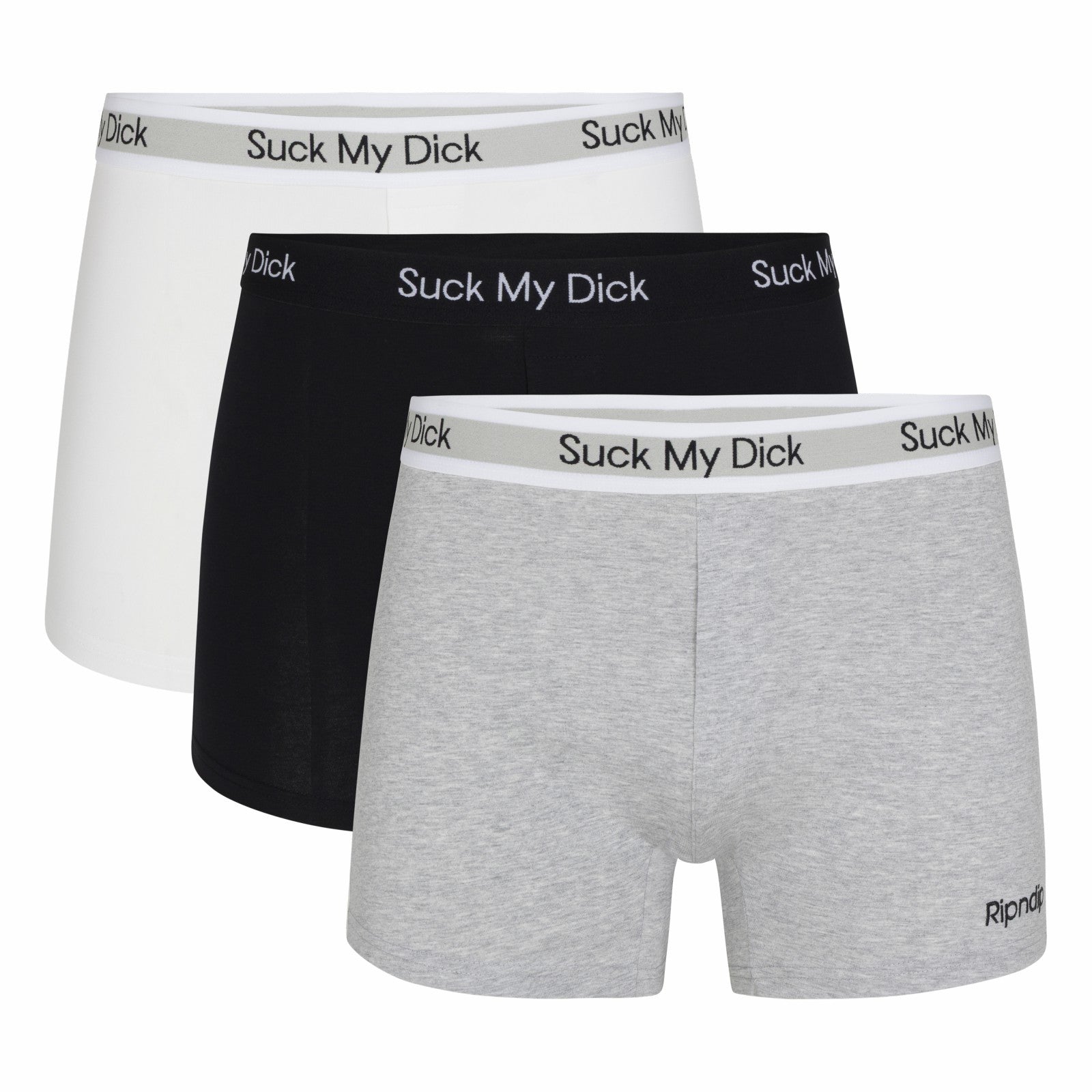 Suck My Dick SMD Boxers 3 Pack (Multi) - Ripndip