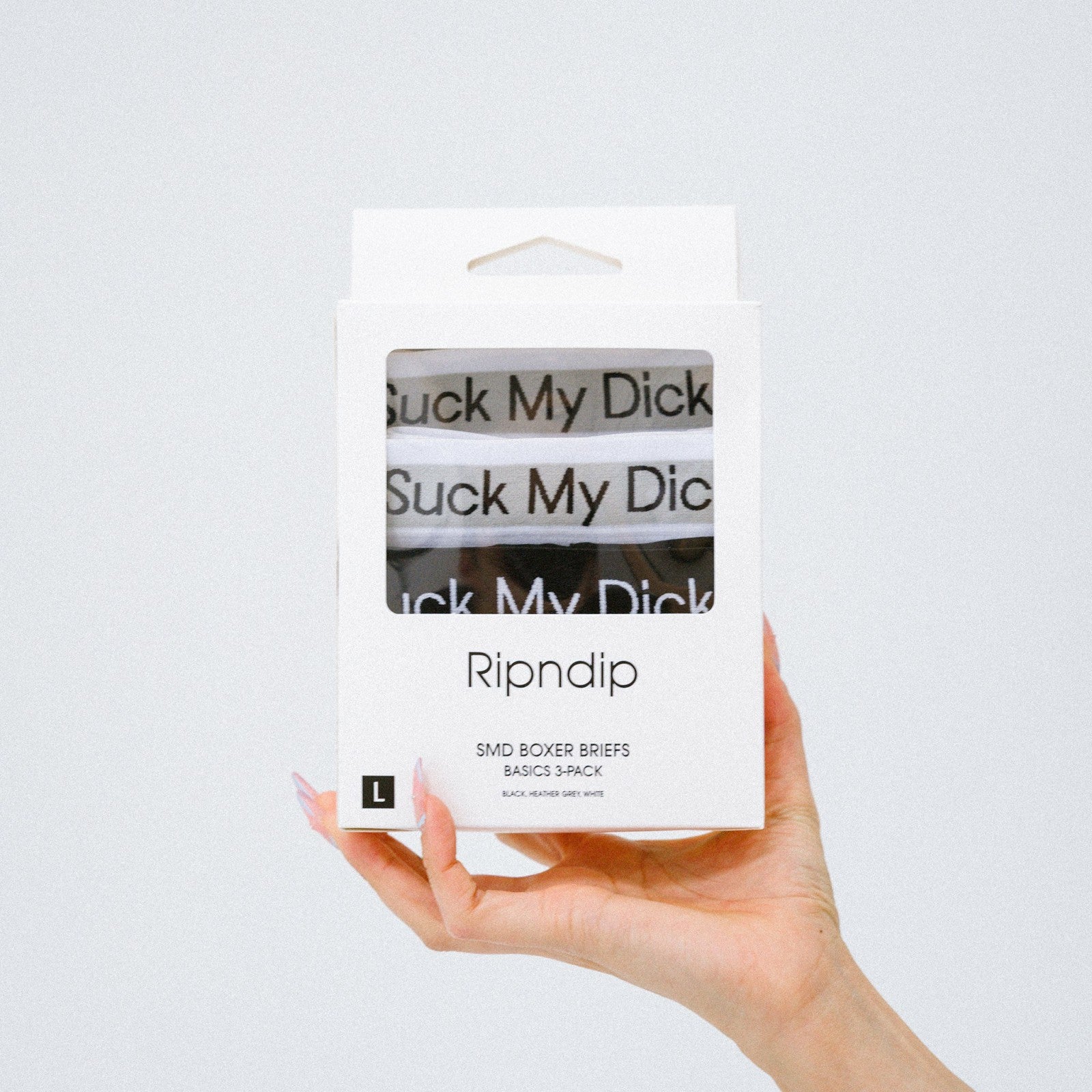 Suck My Dick SMD Boxers 3 Pack (Multi) - Ripndip