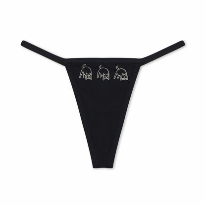 Blonded Thong (Black) - Ripndip