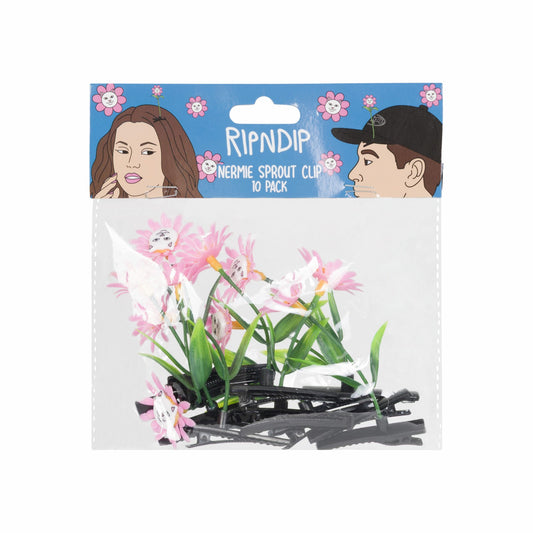 Nermie Sprout Clip (10 Pack) (White) - Ripndip