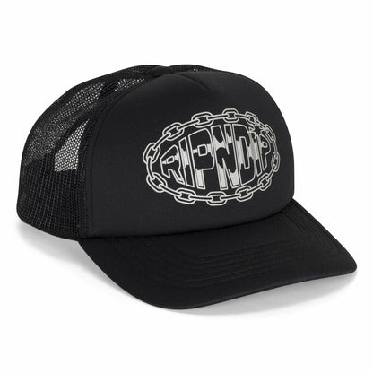 Linked Up Trucker Hat (Black) - Ripndip