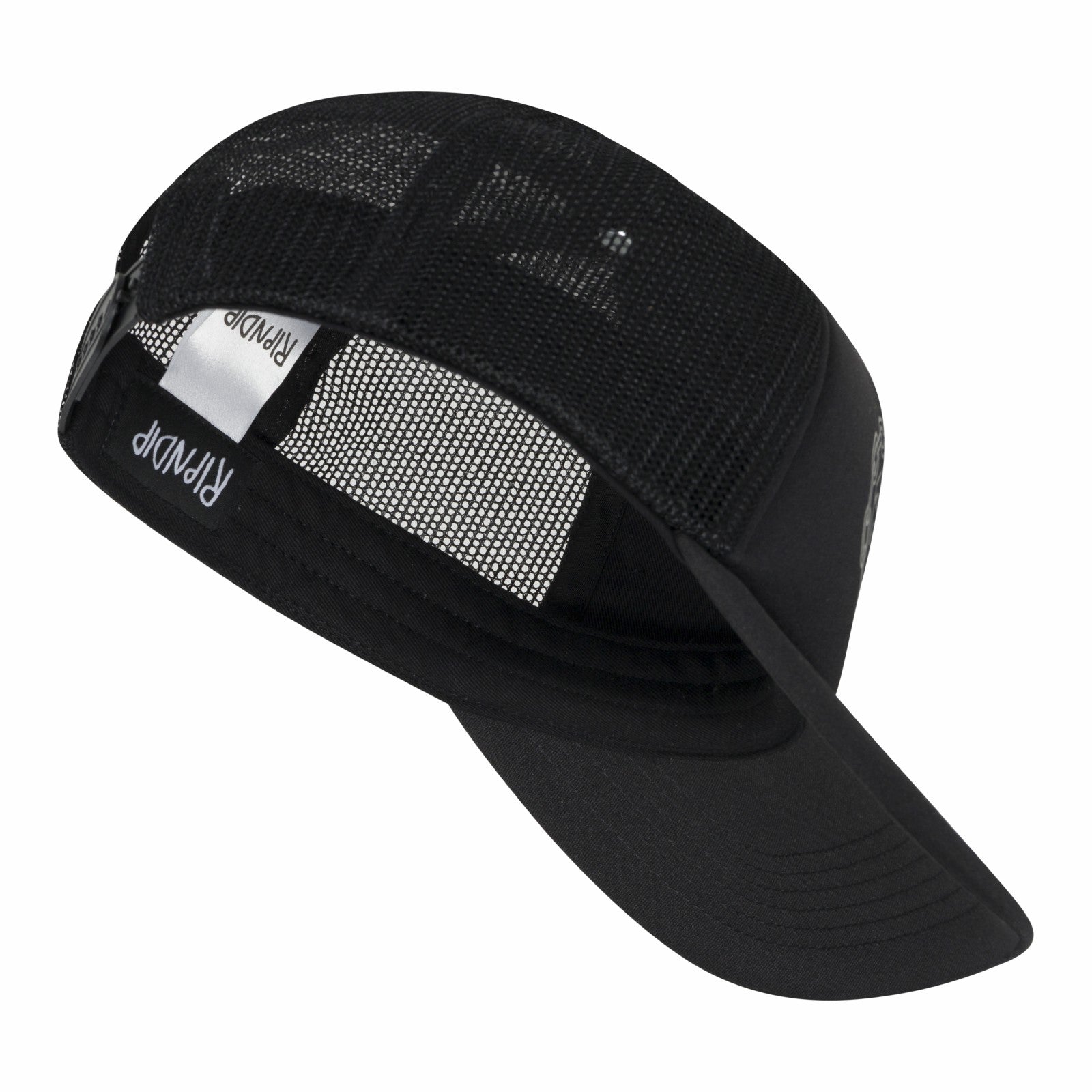 Linked Up Trucker Hat (Black) - Ripndip