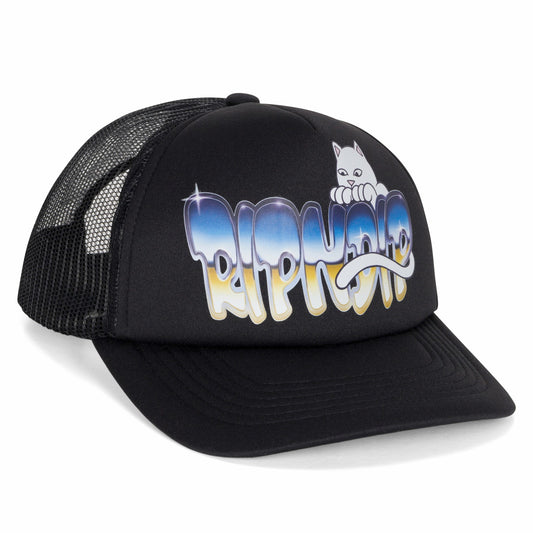 Chroma Trucker Hat (Black) - Ripndip