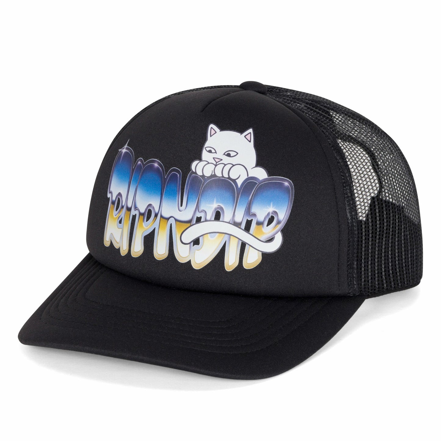 Chroma Trucker Hat (Black) - Ripndip