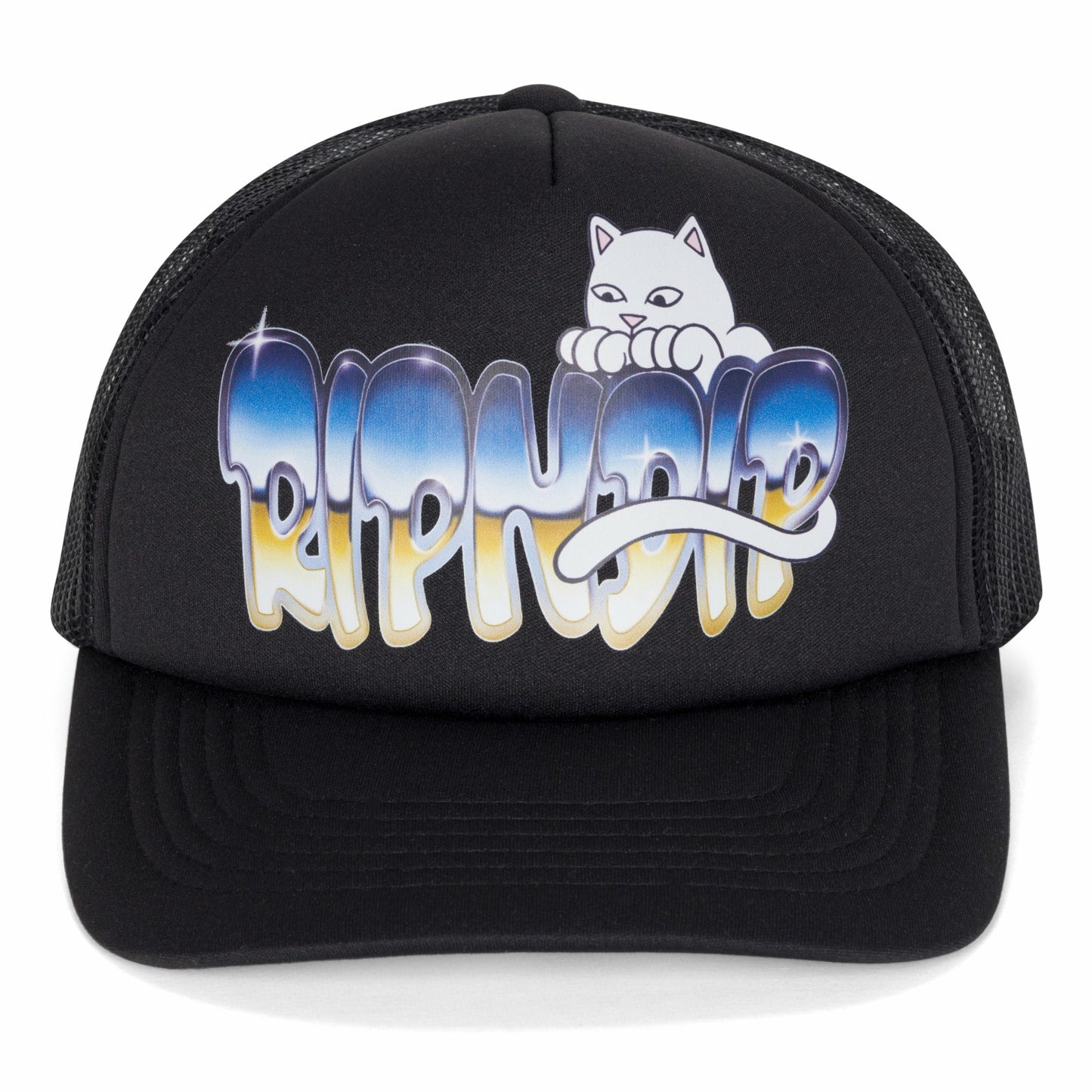 Chroma Trucker Hat (Black) - Ripndip
