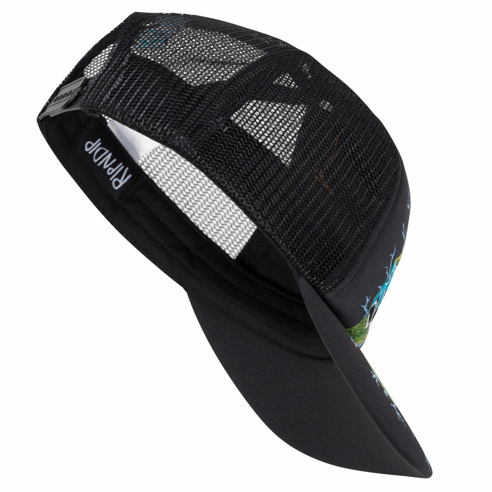 Skull and Bones Trucker Hat (Black) - Ripndip