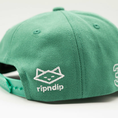 RND Cup MX 5 Panel Snapback (Green) - Ripndip