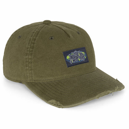 Worldwide Madness Snapback (Olive) - Ripndip
