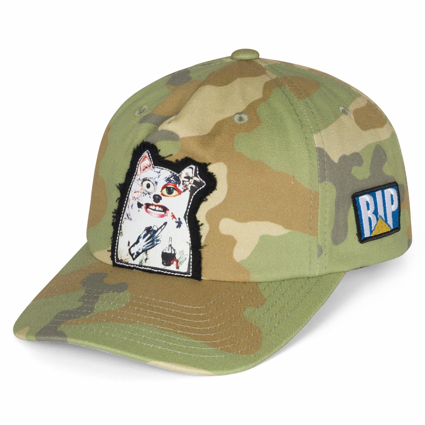 Patchwork Dad Hat (Camo) - Ripndip