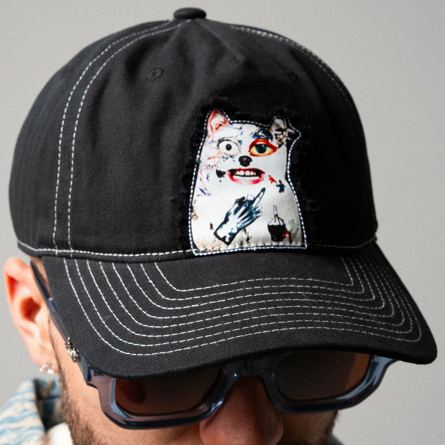 Lord Nermal Collage Snapback (Black) - Ripndip