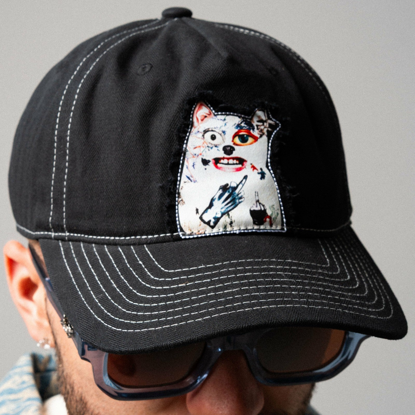 Lord Nermal Collage Snapback (Black) - Ripndip