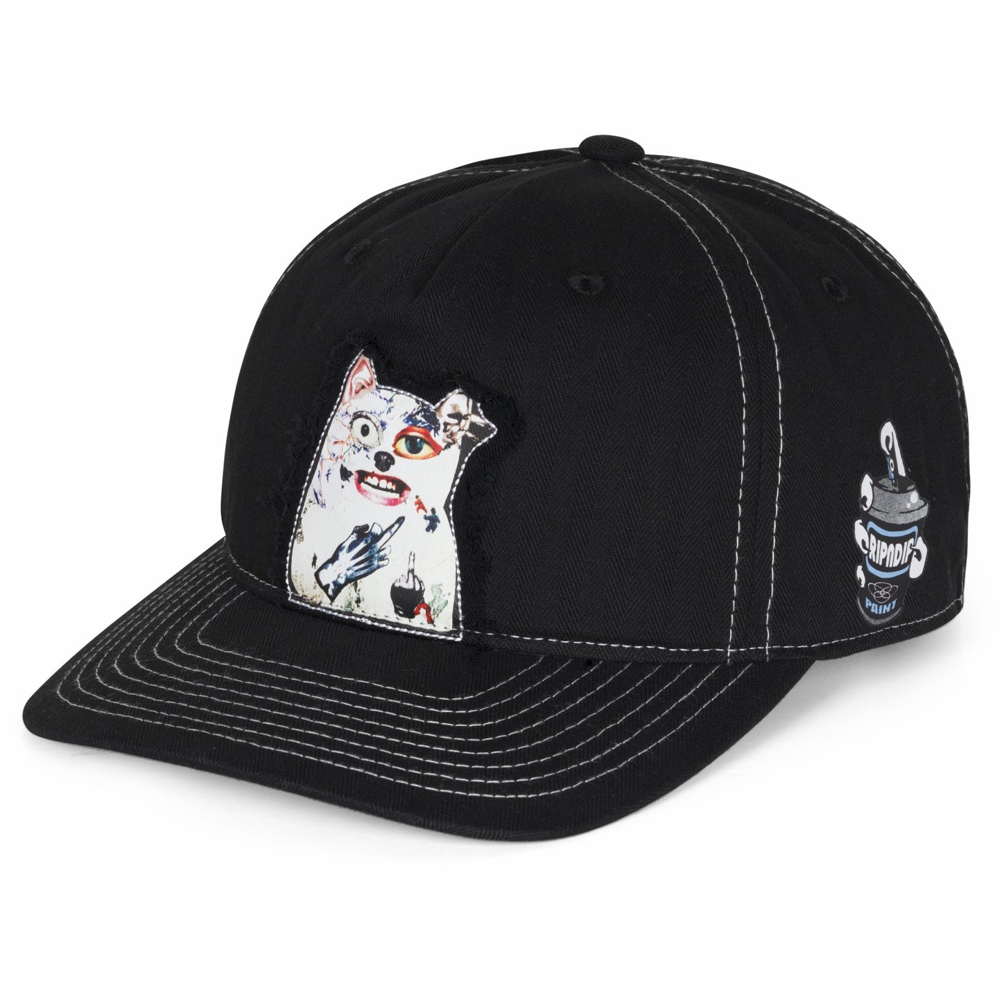 Lord Nermal Collage Snapback (Black) - Ripndip