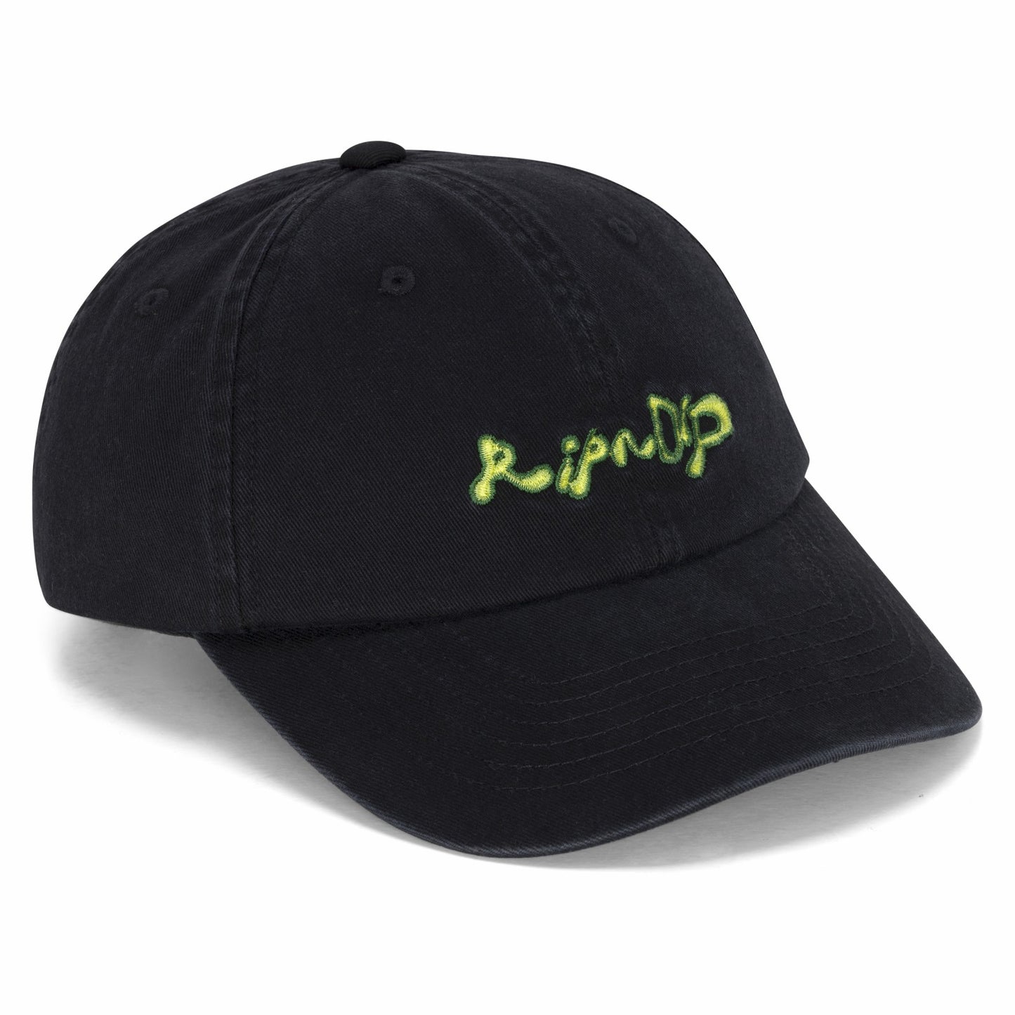 Slime Dad Hat (Black Wash) - Ripndip