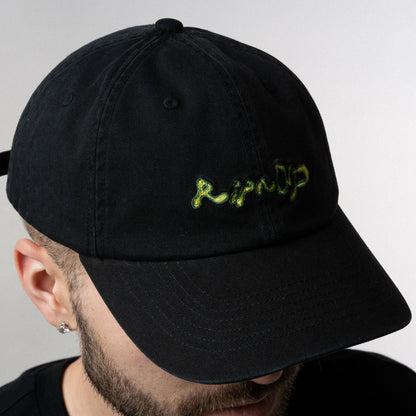 Slime Dad Hat (Black Wash) - Ripndip