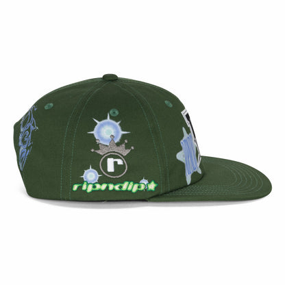 RIPNDIP Team Snapback (Hunter Green) - Ripndip
