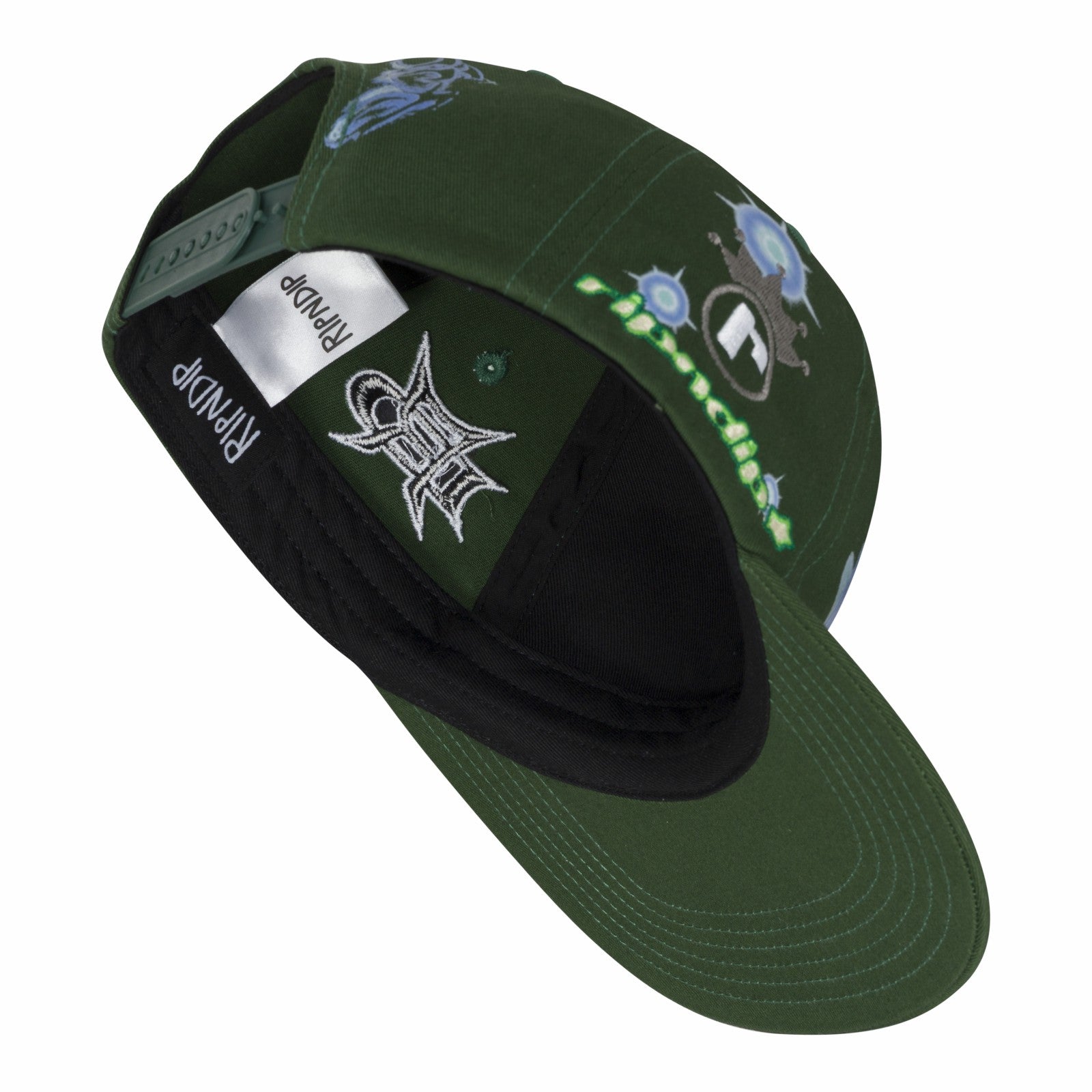 RIPNDIP Team Snapback (Hunter Green) - Ripndip