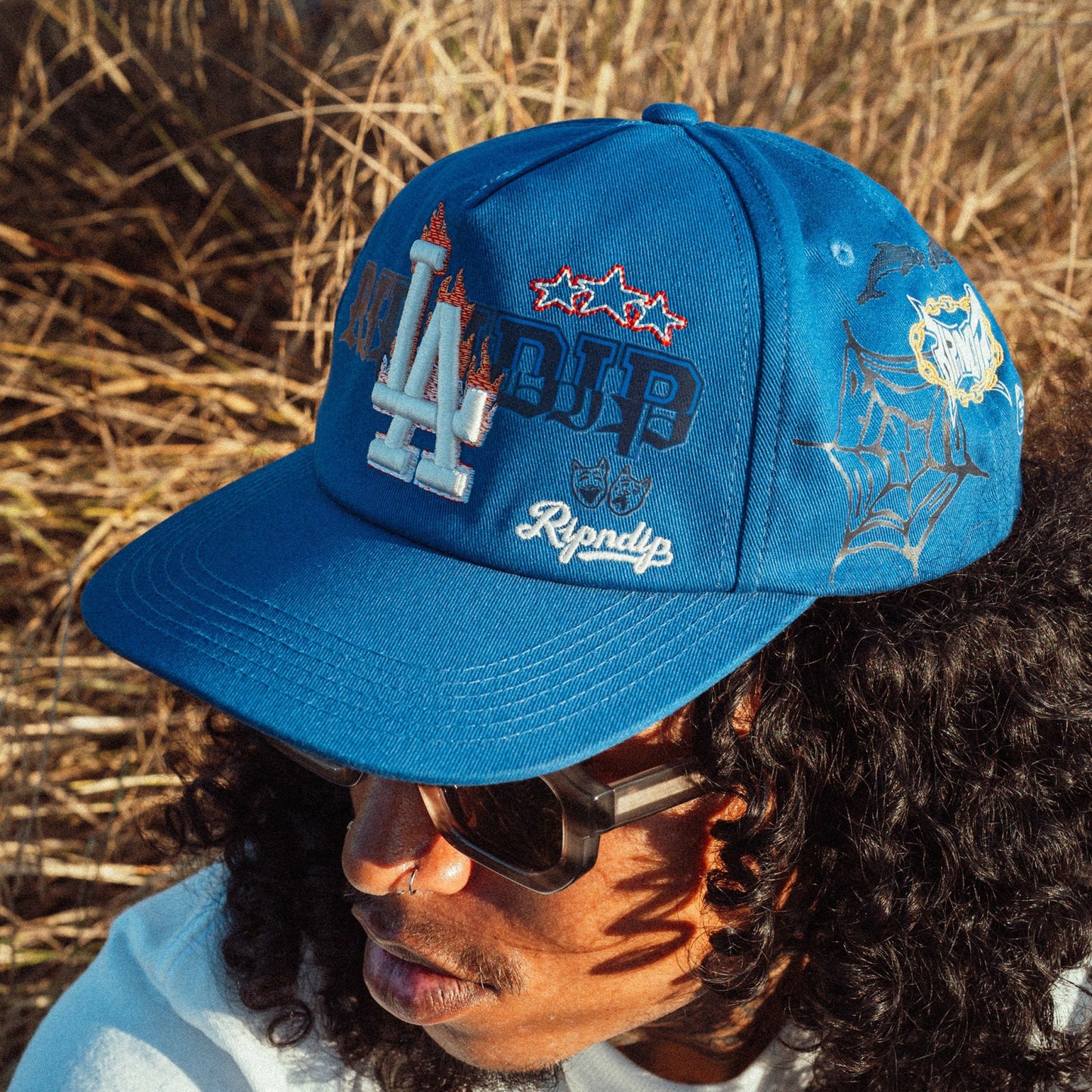 LA Athletics Snapback (Blue) - Ripndip