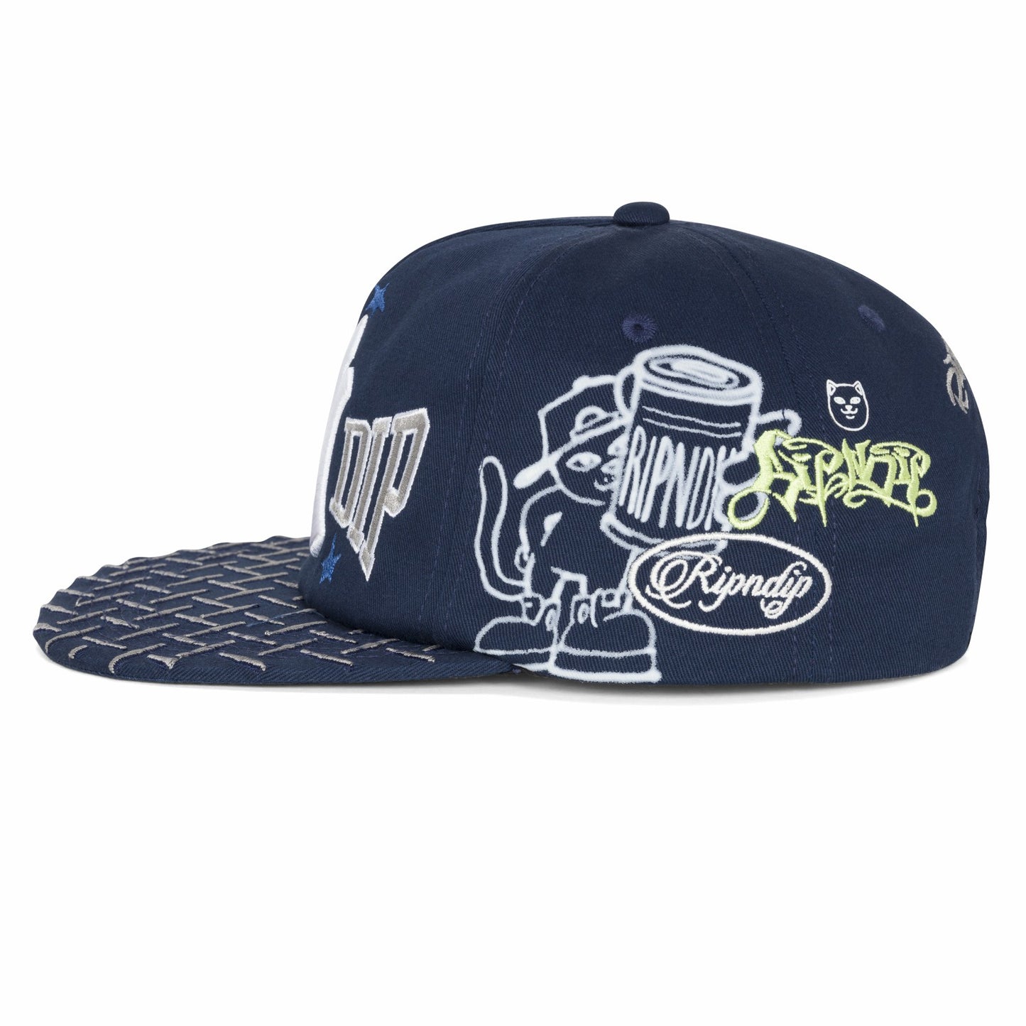 NY Athletics Snapback (Navy) - Ripndip