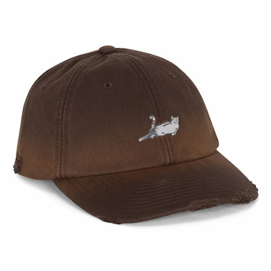 Castanza Dad Hat (Brown Wash) - Ripndip