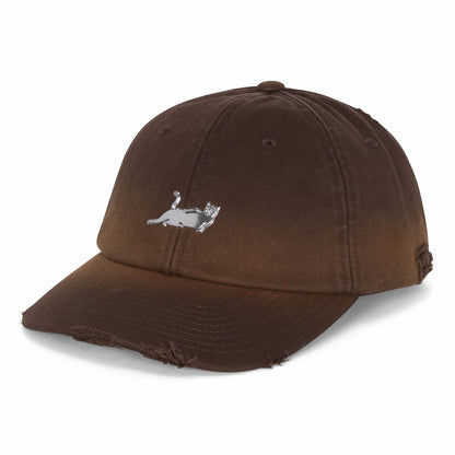 Castanza Dad Hat (Brown Wash) - Ripndip