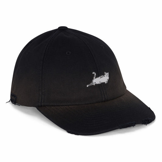 Castanza Dad Hat (Black Wash) - Ripndip