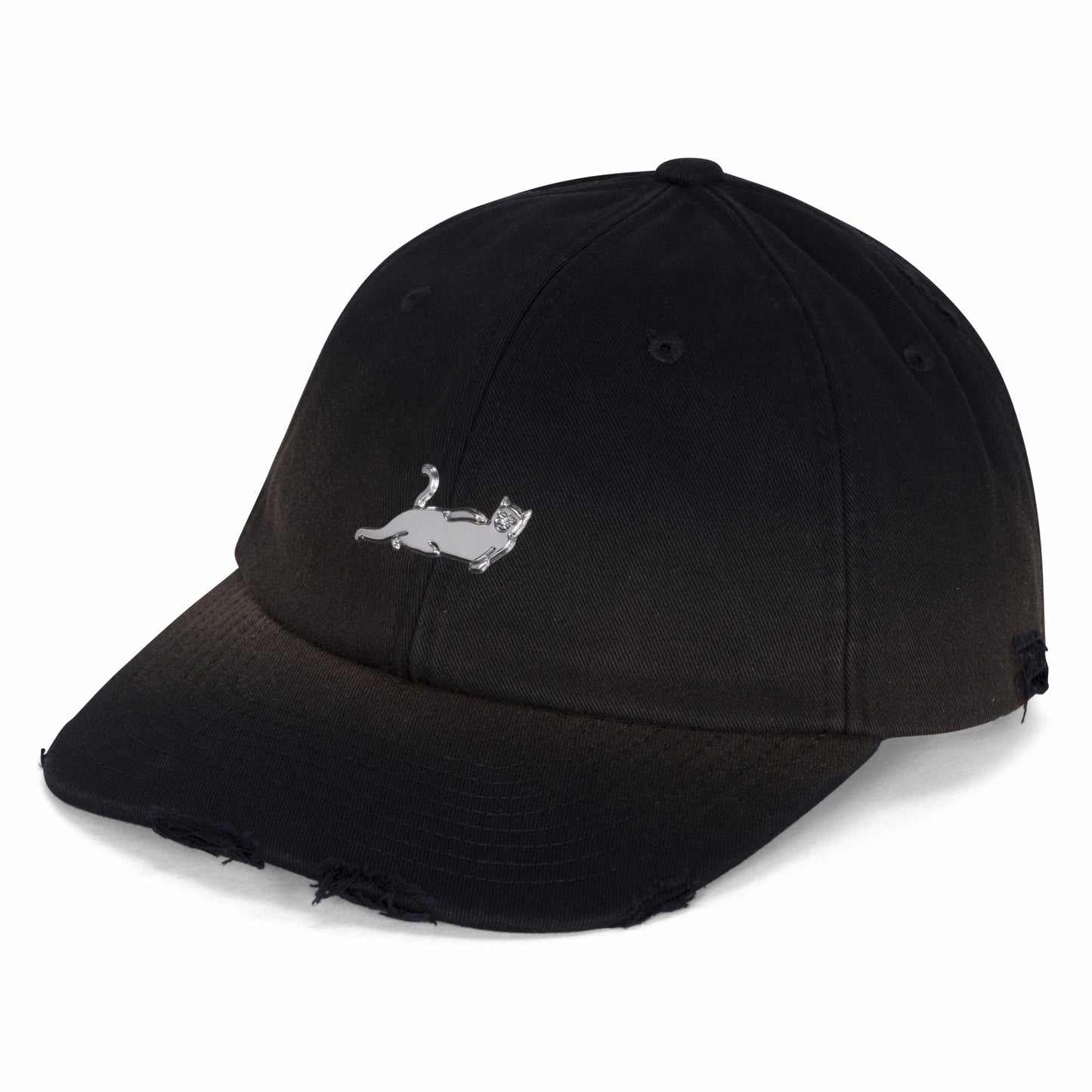 Castanza Dad Hat (Black Wash) - Ripndip