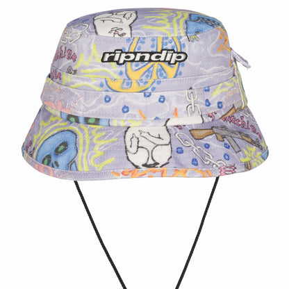 Born To Love Boonie Hat (Cornflower) - Ripndip