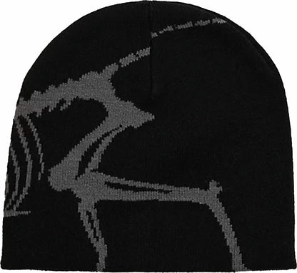 Fossil Skull Beanie (Black) - Ripndip