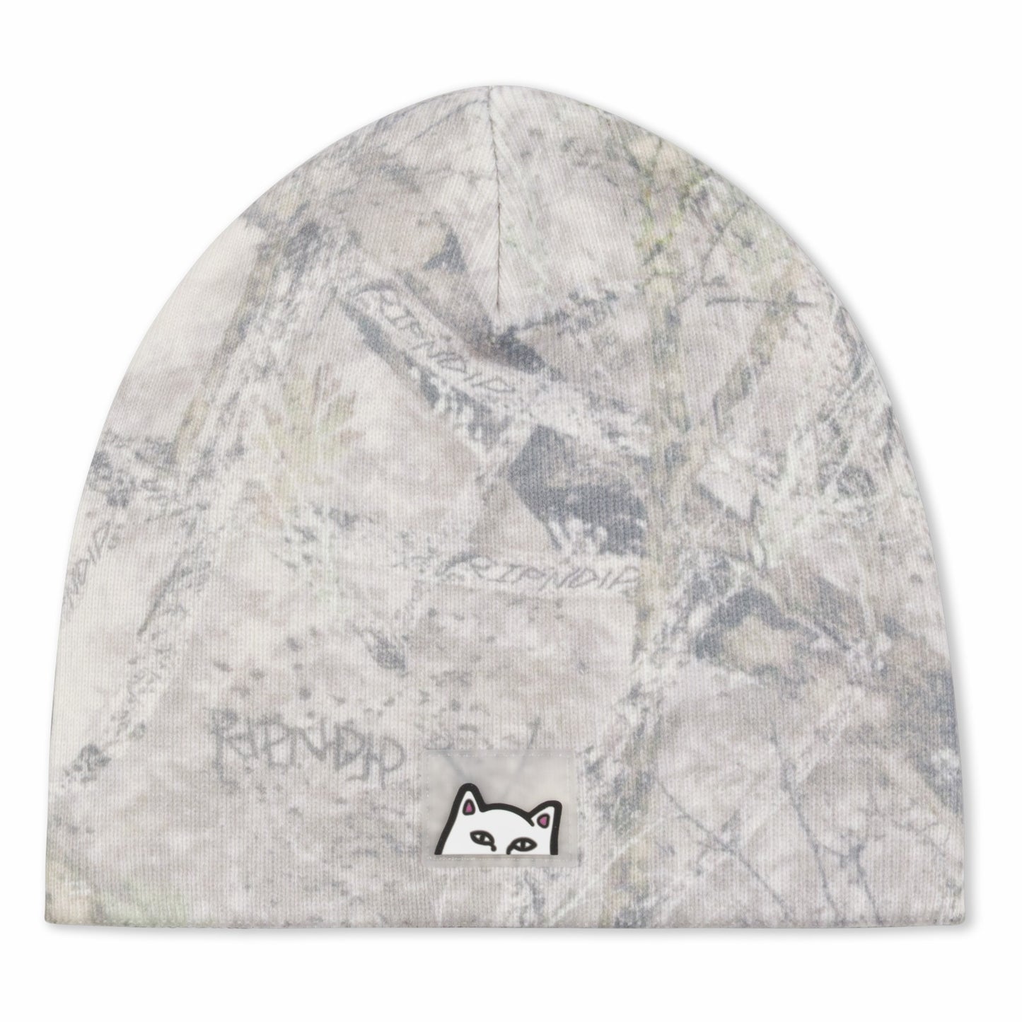 Peeking Nermal Skull Beanie (Nerm Tree Camo) - Ripndip