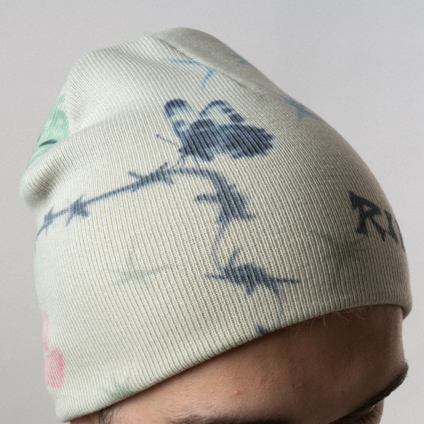 Goosebumps Skull Beanie (Bone) - Ripndip