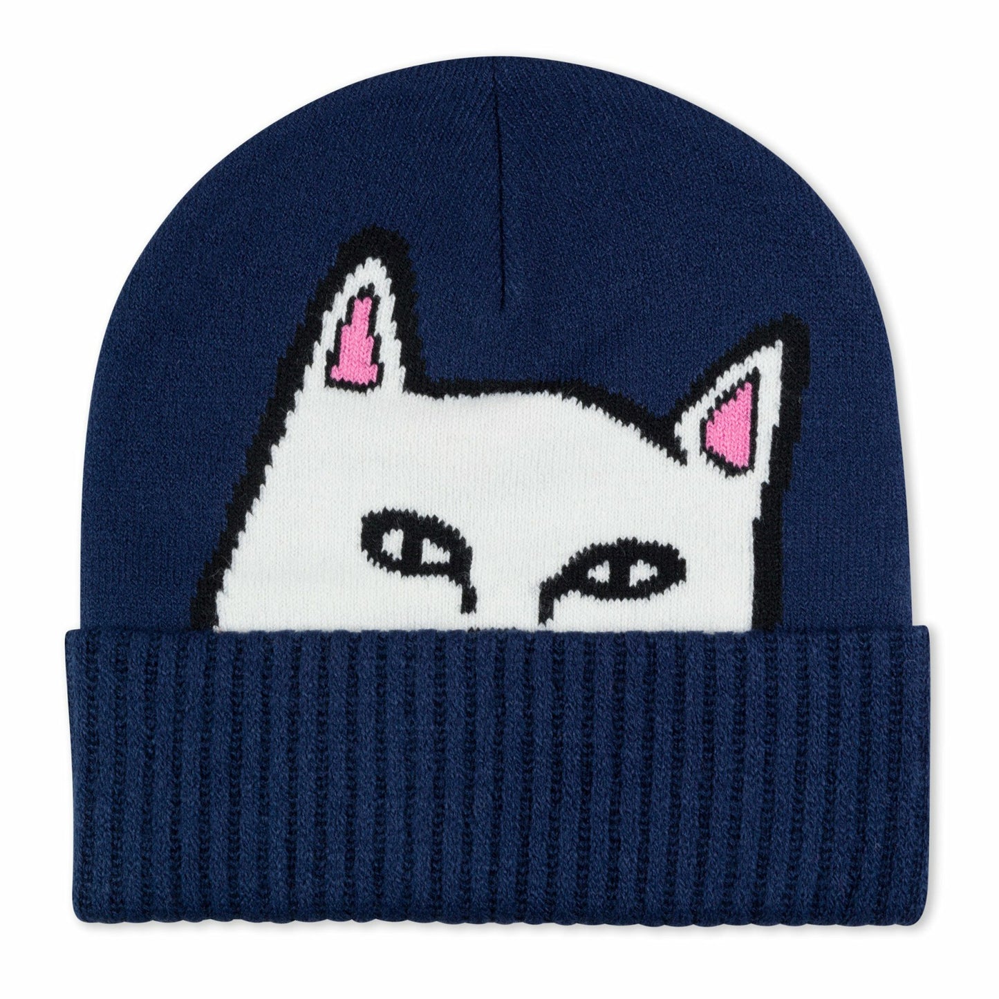 Peeking Nermal Beanie (Dark Slate) - Ripndip