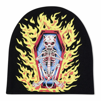 Burn In Heck Beanie (Black) - Ripndip