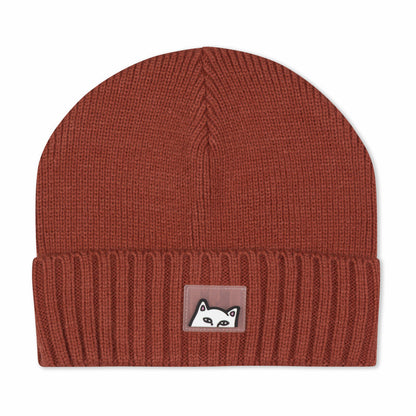 Peeking Beanie (Burnt Orange) - Ripndip