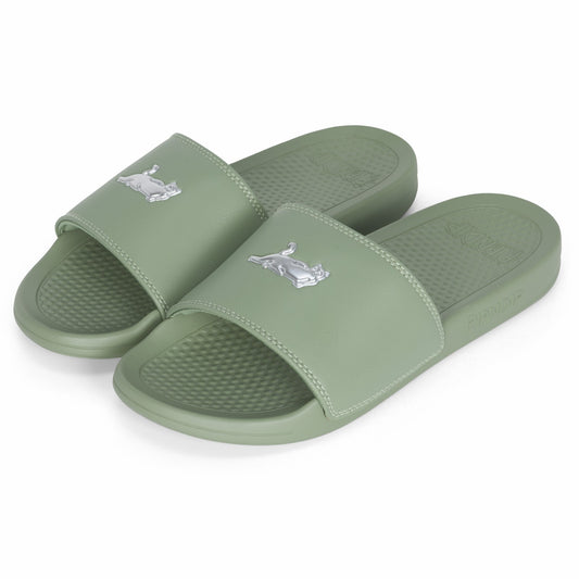 Castanza Slides (Pine Green) - Ripndip