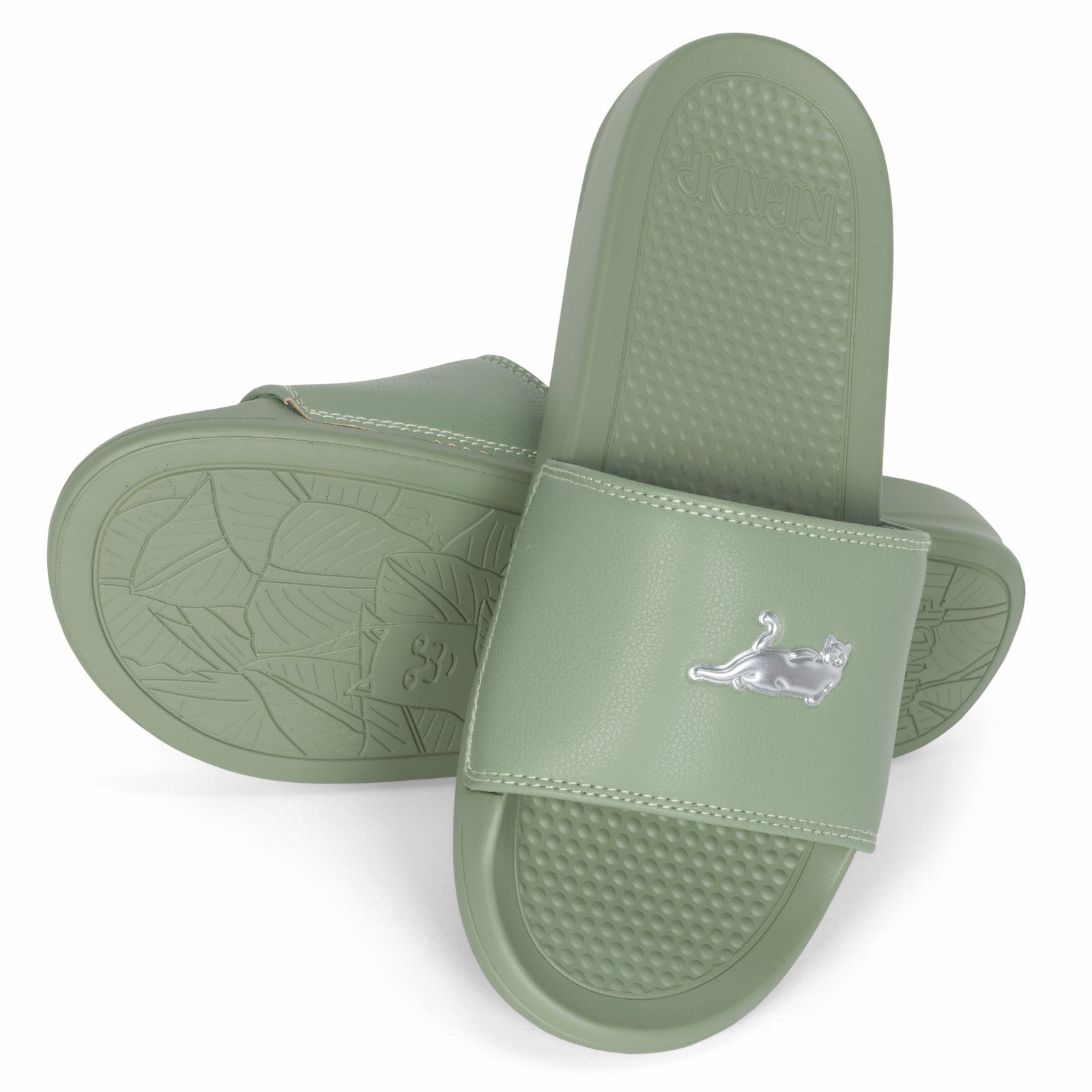 Castanza Slides (Pine Green) - Ripndip