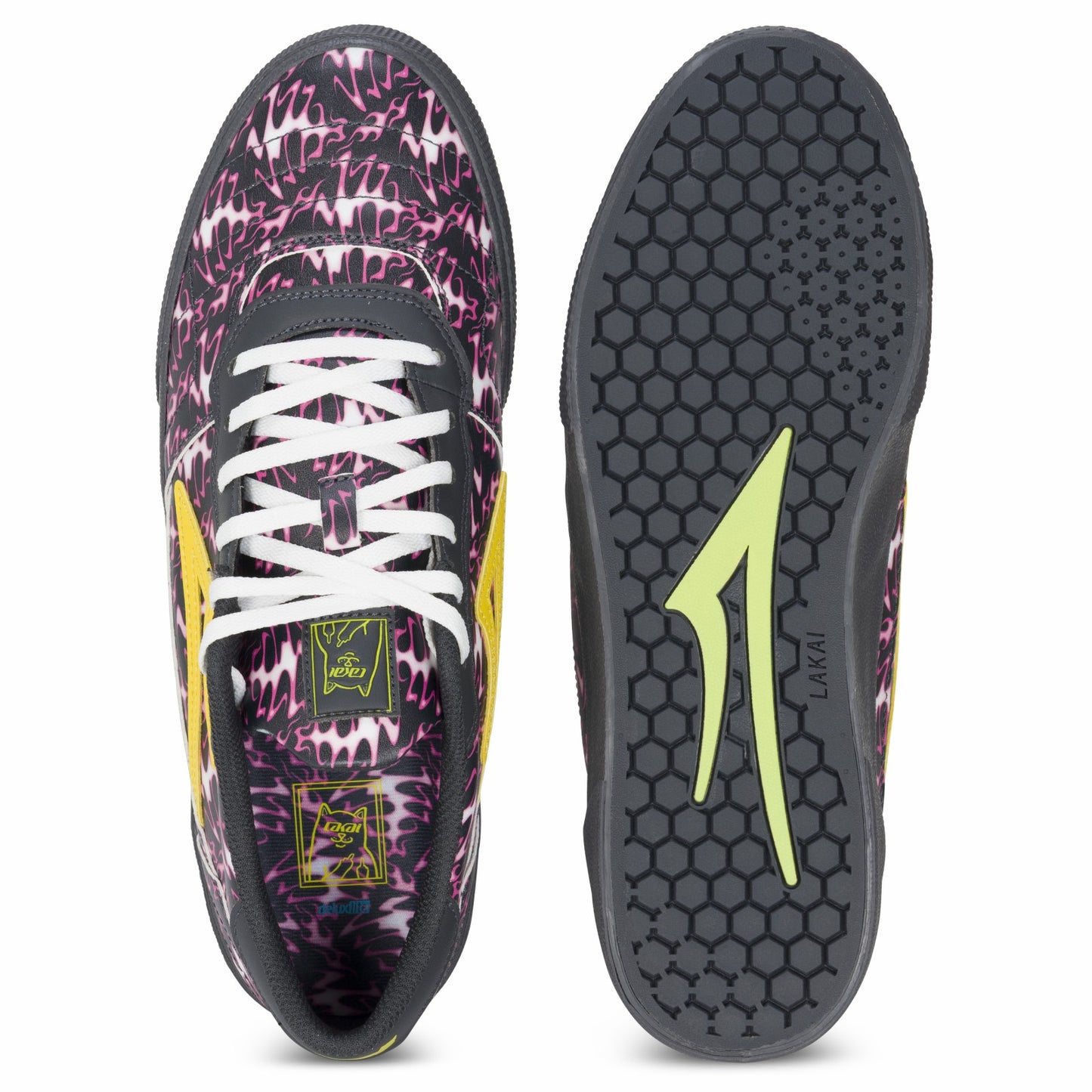 Lakai + Ripndip Cambridge (Pink Flame) - Ripndip