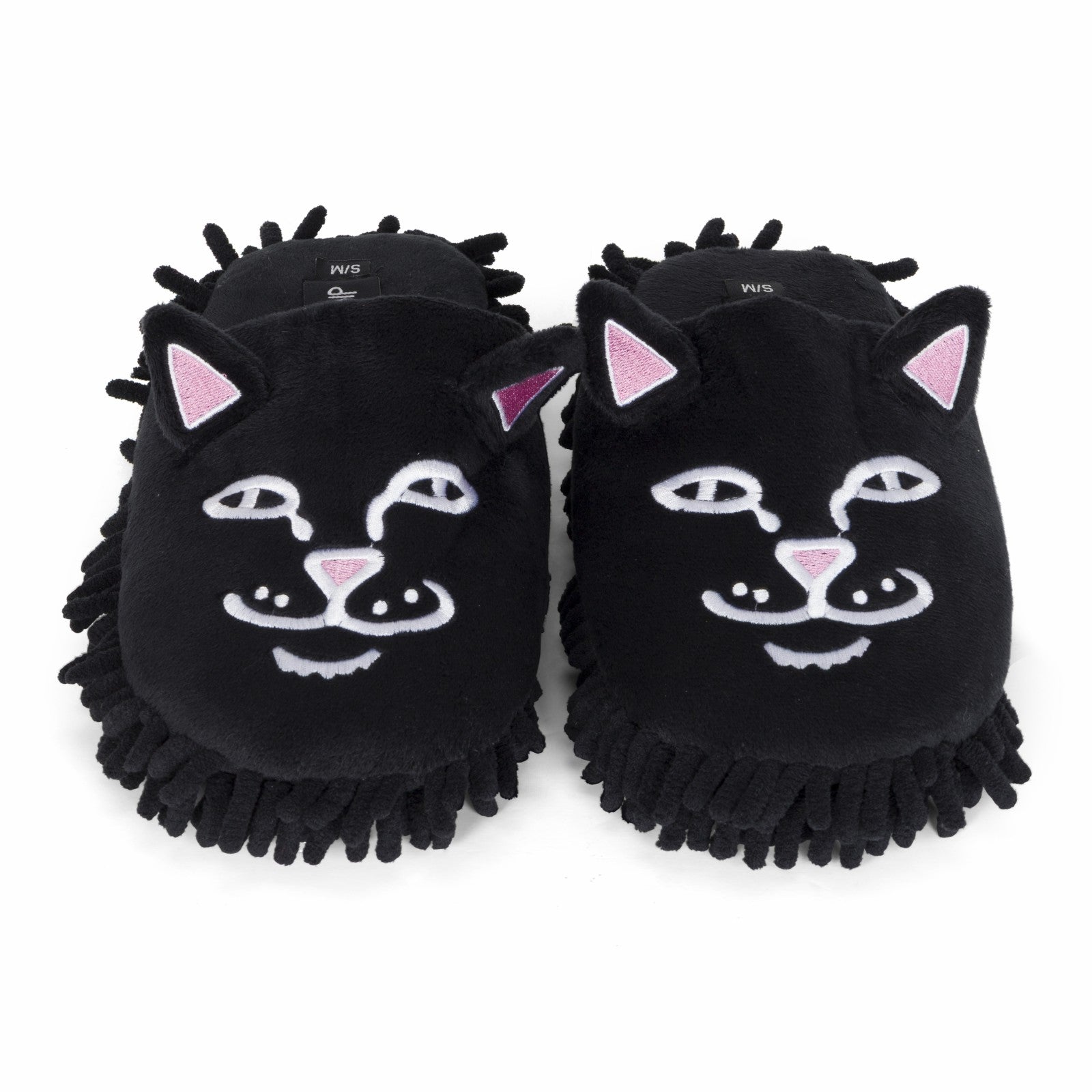 Jermie Mop Slippers (Black) - Ripndip