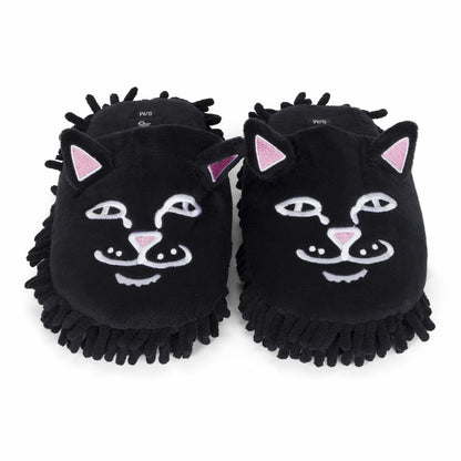 Jermie Mop Slippers (Black) - Ripndip