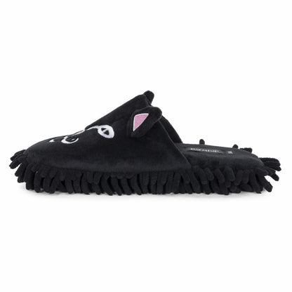 Jermie Mop Slippers (Black) - Ripndip