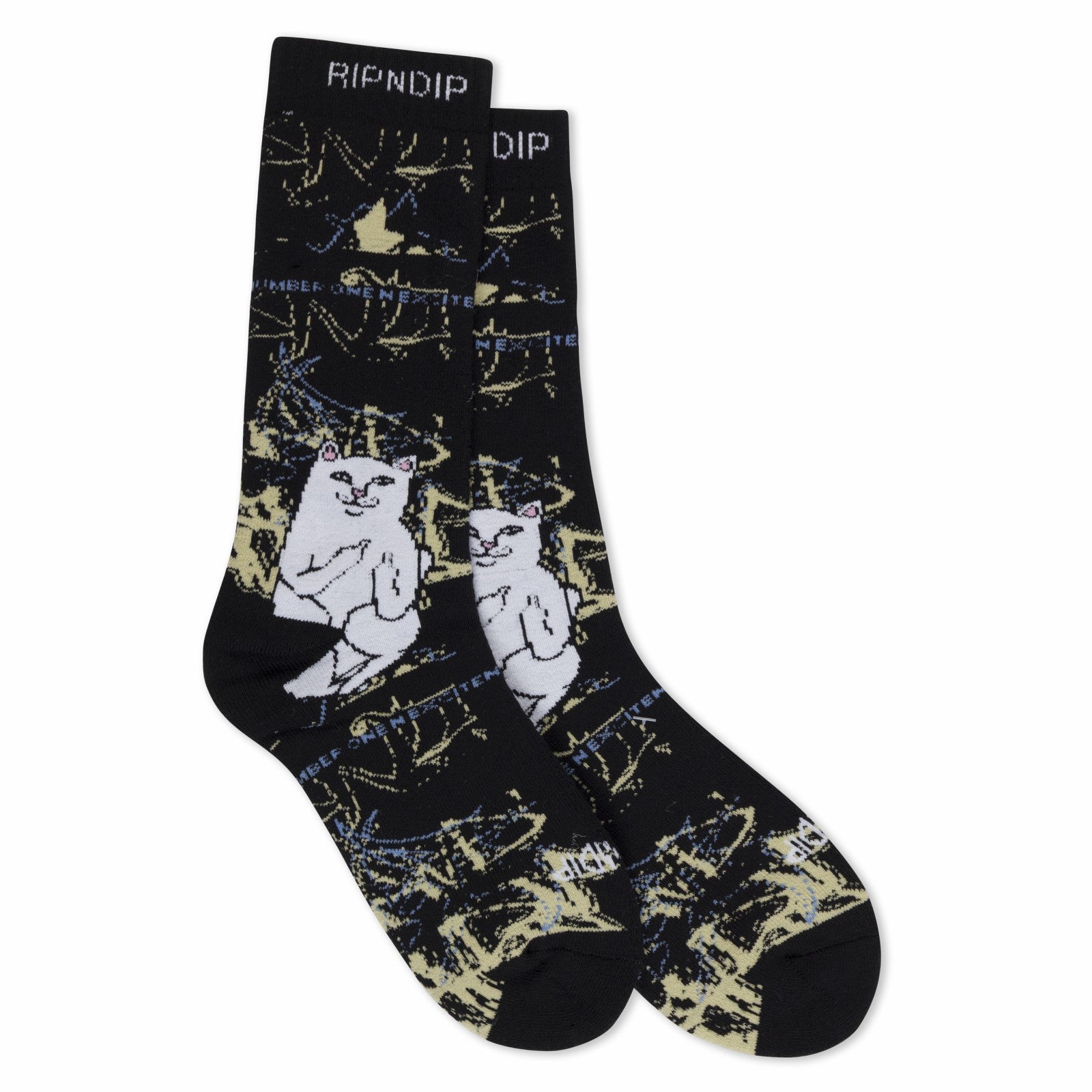 Lord Nermal Madness Socks (Black) - Ripndip