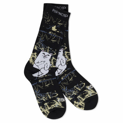 Lord Nermal Madness Socks (Black) - Ripndip