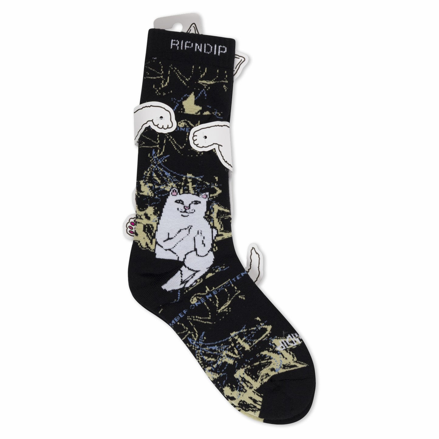 Lord Nermal Madness Socks (Black) - Ripndip