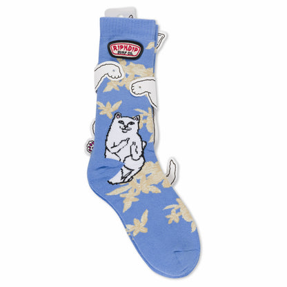 Lord Nermal Surf Socks (Blue) - Ripndip