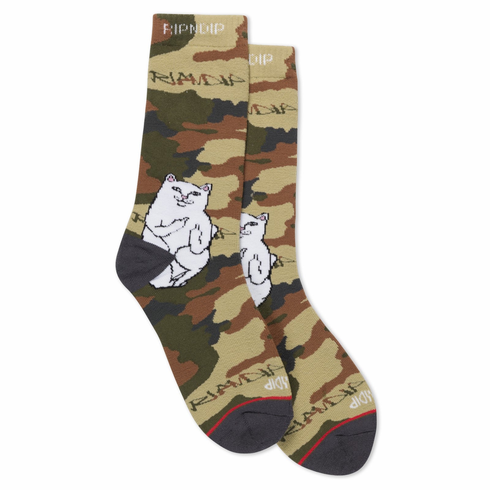 Lord Nermal Street Socks (Camo) - Ripndip