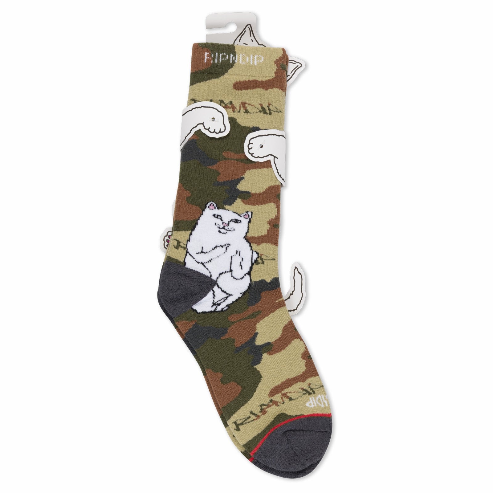 Lord Nermal Street Socks (Camo) - Ripndip