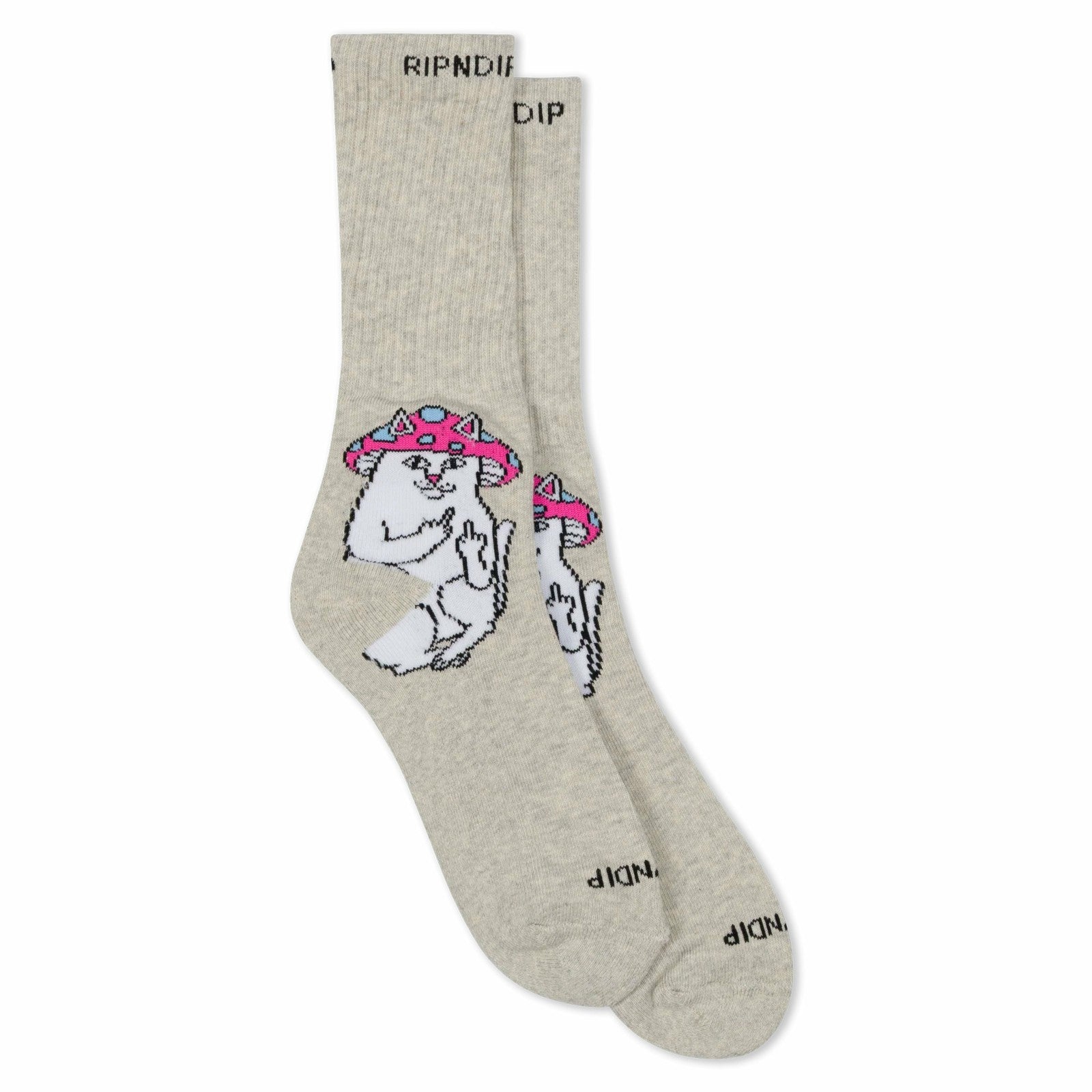 Lord Mushy Socks (Grey) - Ripndip