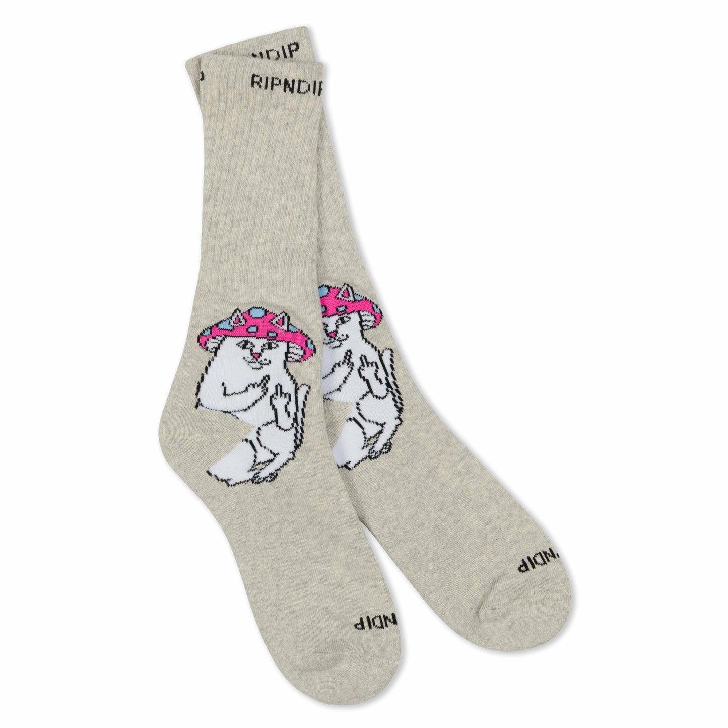 Lord Mushy Socks (Grey) - Ripndip