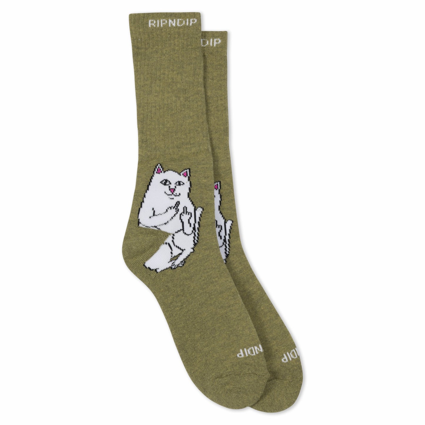 Lord Nermal Socks (Olive) - Ripndip