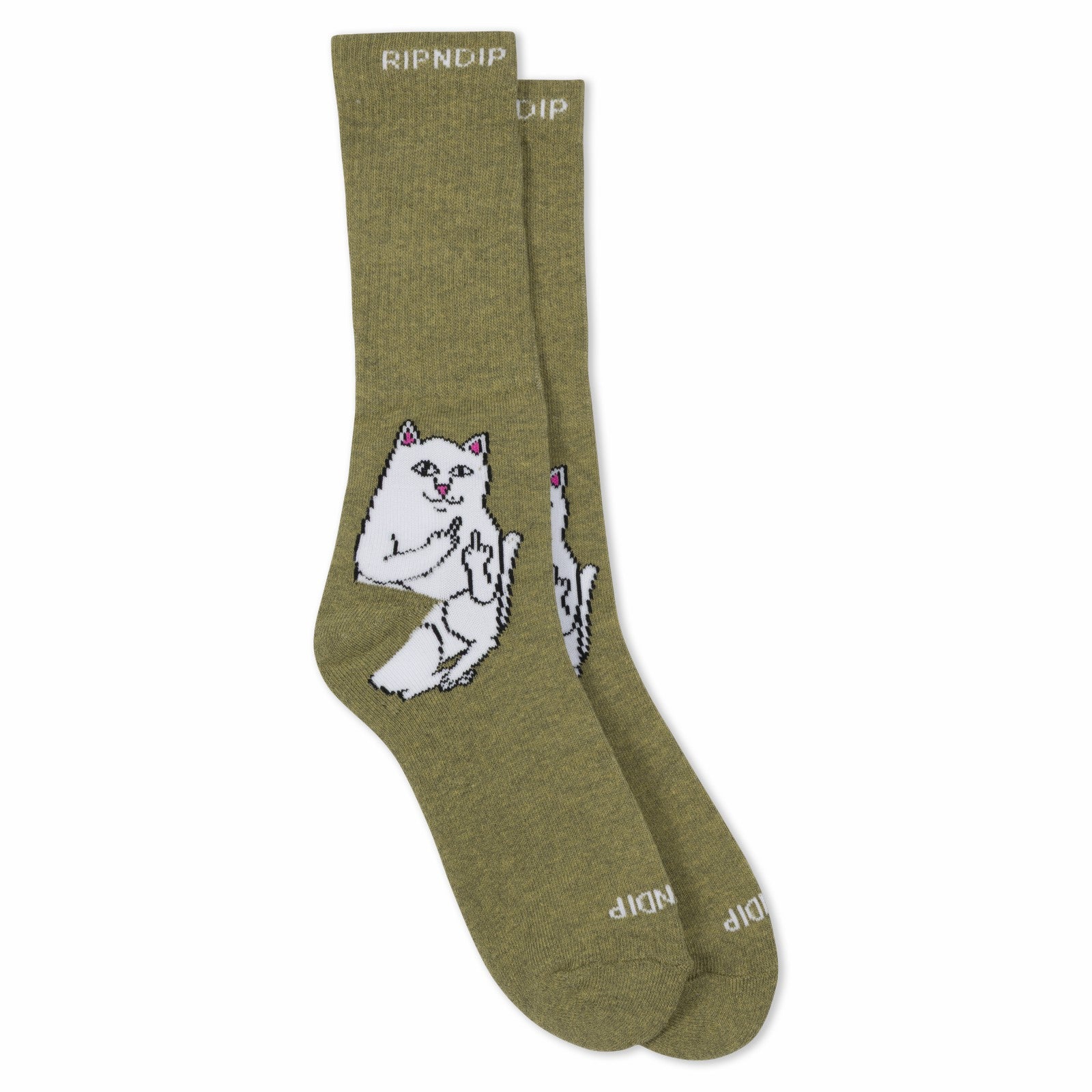 Lord Nermal Socks (Olive) - Ripndip