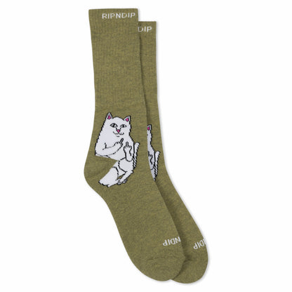 Lord Nermal Socks (Olive) - Ripndip